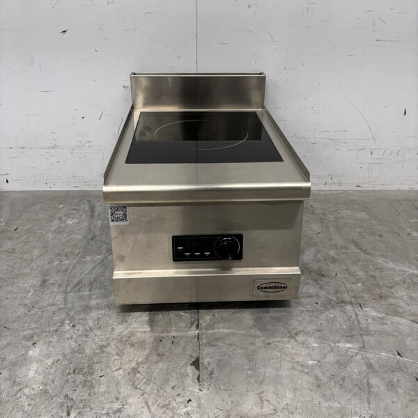 Combisteel Induktionsplatte aus Edelstahl 40 cm 230V Horeca