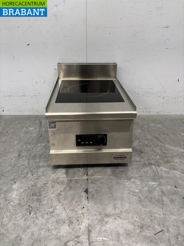 Combisteel Induktionsplatte aus Edelstahl 40 cm 230V Horeca