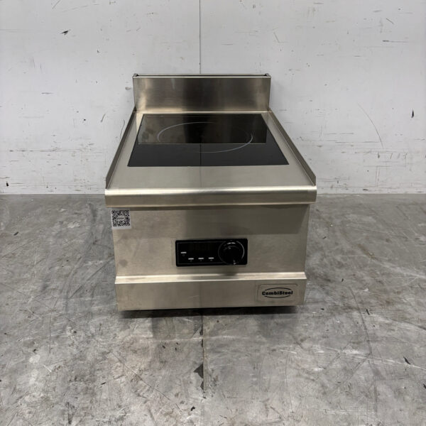 Combisteel Induktionsplatte aus Edelstahl 40 cm 230V Horeca