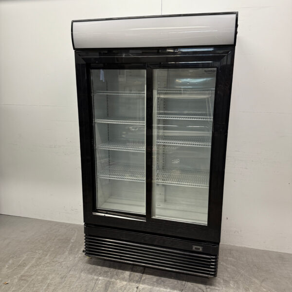 Combisteel Mobiler Glastürkühlschrank 545 Liter 230V Horeca