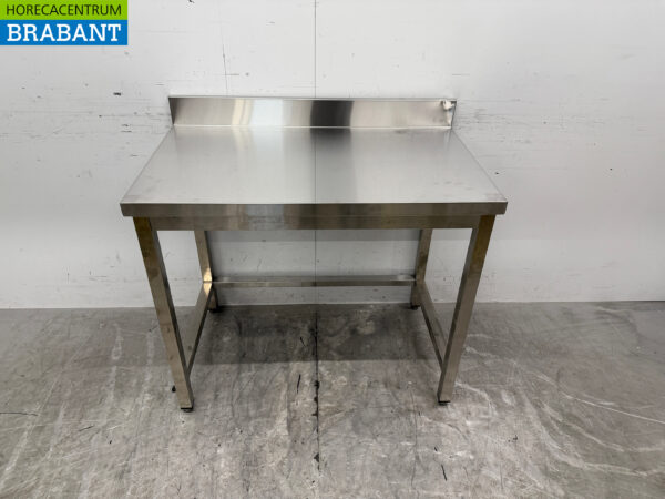 Arbeitstisch aus Edelstahl 100 x 60 x 85,5 cm Horeca