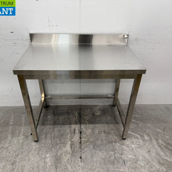 Arbeitstisch aus Edelstahl 100 x 60 x 85,5 cm Horeca