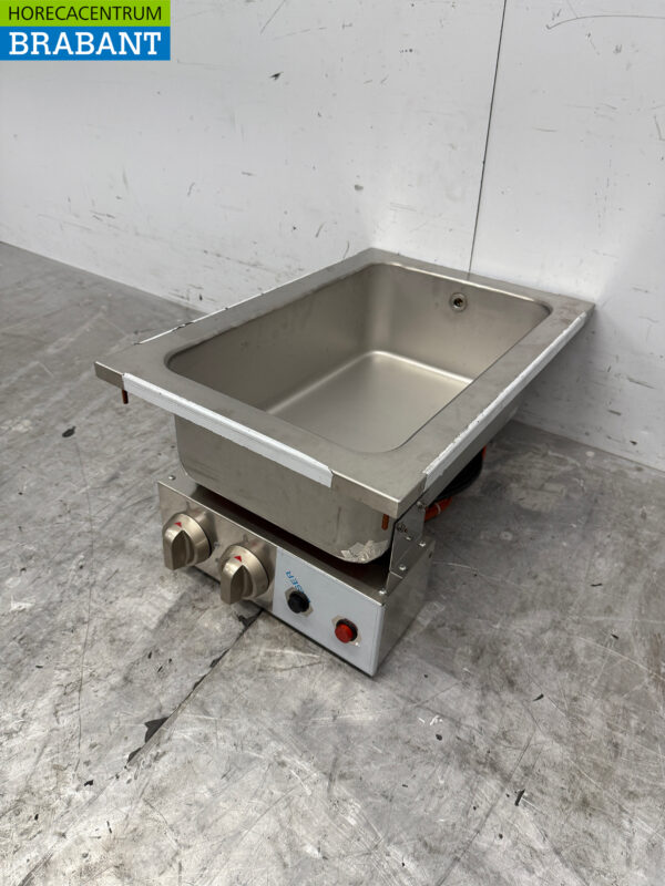 Combisteel Einbau-Bain Marie aus Edelstahl 1/1 GN 230V Horeca – Bild 2