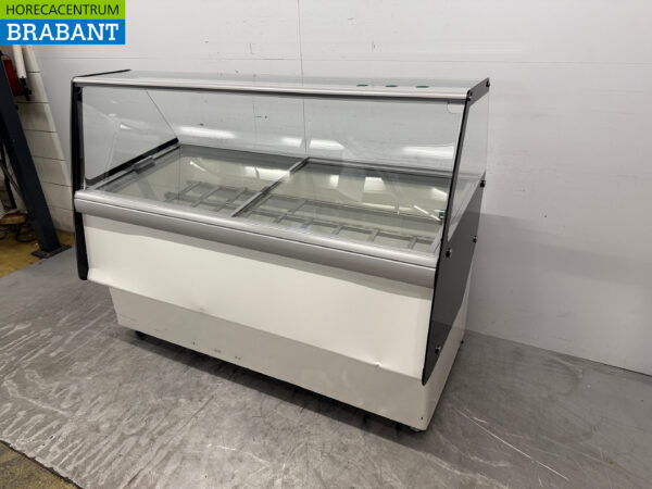 Mobile Combisteel Athena Scoop Eiscremevitrine 13 Fächer 230V Horeca – Bild 2