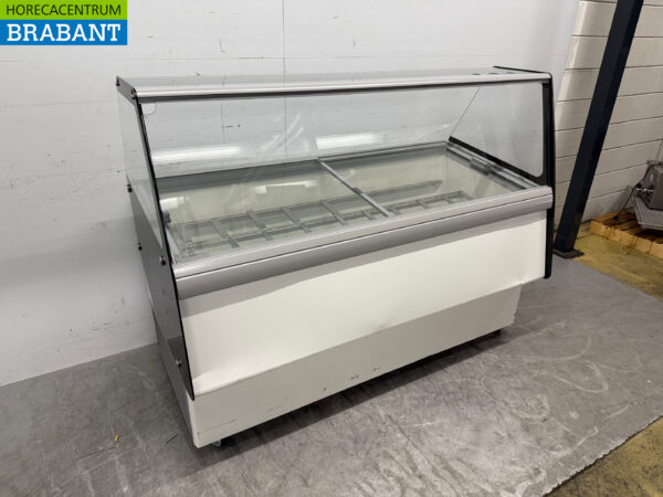 Mobile Combisteel Athena Scoop Eiscremevitrine 13 Fächer 230V Horeca – Bild 3