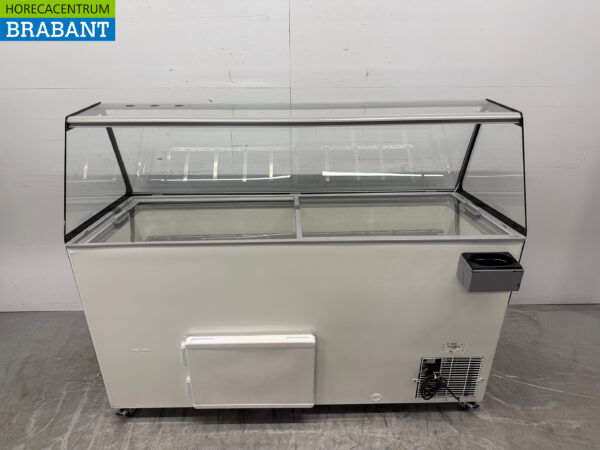 Mobile Combisteel Athena Scoop Eiscremevitrine 13 Fächer 230V Horeca – Bild 4
