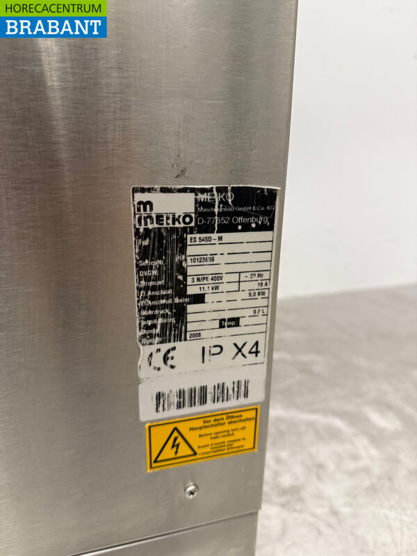 Edelstahl Meiko EcoStar 525D Durchlaufgeschirrspüler 400V Horeca – Bild 6