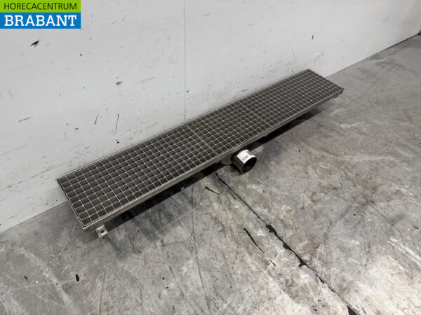 Combisteel Bodenablauf aus Edelstahl 114,4 x 20 x 14 cm Horeca – Bild 3