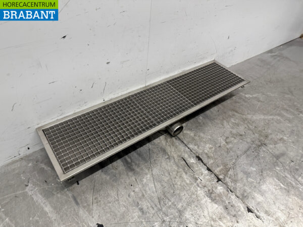Combisteel Bodenablauf aus Edelstahl 118,1 x 30 x 14 cm Horeca – Bild 3