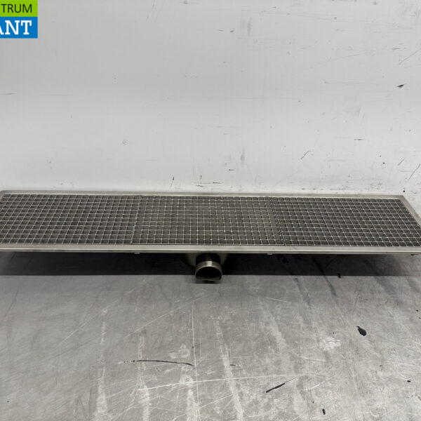Combisteel Bodenablauf aus Edelstahl 136,8 x 30 x 20 cm Horeca