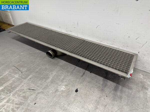 Combisteel Bodenablauf aus Edelstahl 136,8 x 30 x 20 cm Horeca – Bild 3
