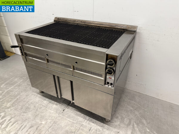 Edelstahl Il Bracere Lava Grill 114 cm GAS Catering – Bild 2