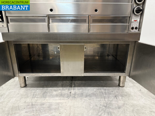 Edelstahl Il Bracere Lava Grill 114 cm GAS Catering – Bild 6