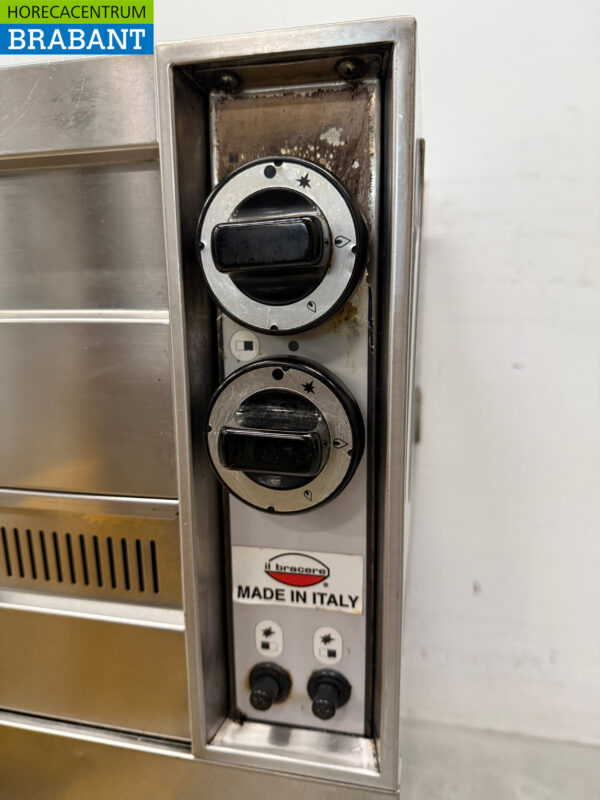 Edelstahl Il Bracere Lava Grill 114 cm GAS Catering – Bild 7
