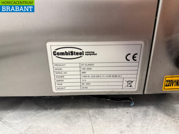 Combisteel Edelstahl Durchlauftoaster Brotröster Durchlaufofen 230V Horeca – Bild 6