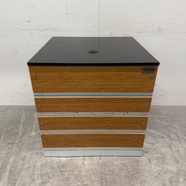 Combisteel Kassentisch aus Edelstahl 80 x 80 x 82 cm Catering