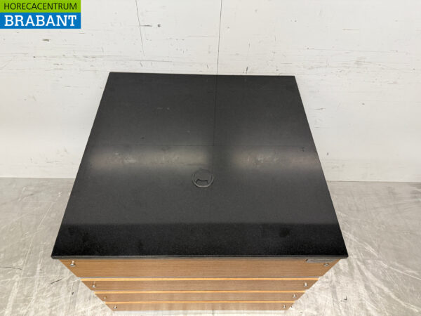 Combisteel Kassentisch aus Edelstahl 80 x 80 x 82 cm Catering – Bild 4