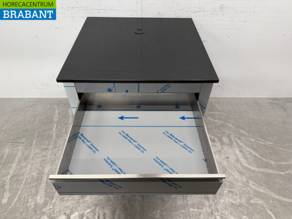 Combisteel Kassentisch aus Edelstahl 80 x 80 x 82 cm Catering – Bild 6