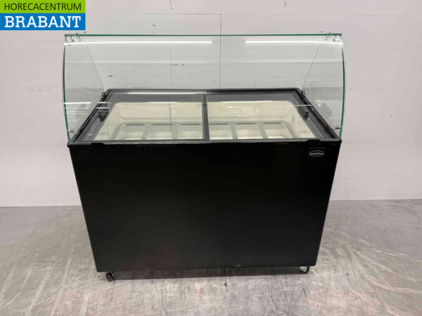 Mobile Combisteel Java Scoop Eiscremevitrine 8 Schalen 230V Horeca