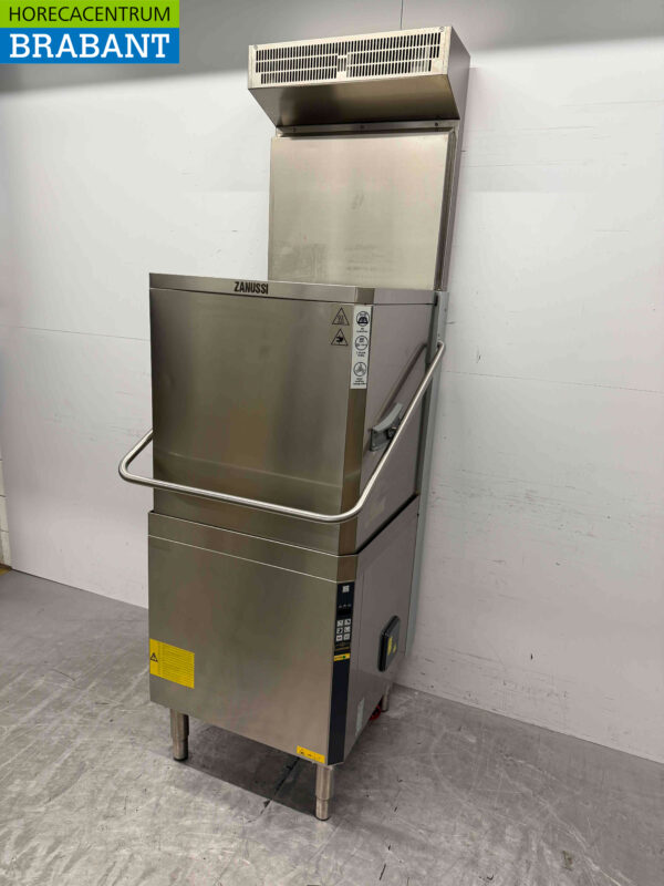 Zanussi Durchlaufgeschirrspüler aus Edelstahl mit Wärmerückgewinnung 400V Horeca – Bild 2