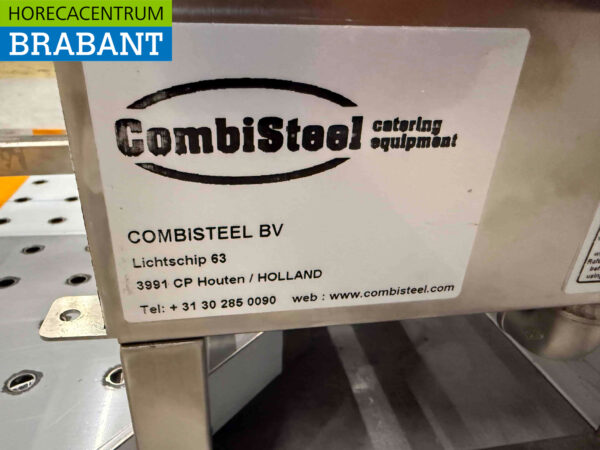Edelstahl Combisteel Gyros Grill Dönergrill 3 Brenner Motor über Gas Catering – Bild 5