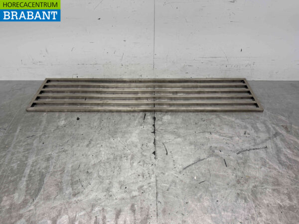 Edelstahl Pfannenständer Wandregal 170 x 40 cm Catering – Bild 5
