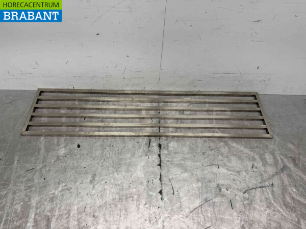 Edelstahl Pfannenständer Wandregal 170 x 40 cm Catering – Bild 4