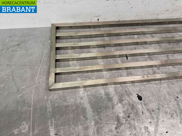 Edelstahl Pfannenständer Wandregal 170 x 40 cm Catering – Bild 3