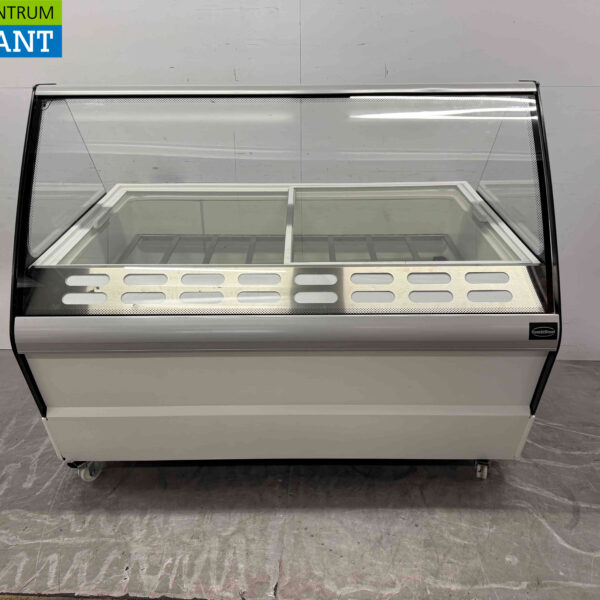 Mobile Combisteel Hawai-Eiskremvitrine mit 16 Behältern 230V Horeca
