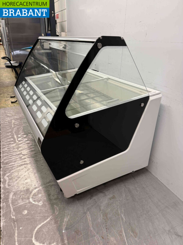 Mobile Combisteel Hawai-Eiskremvitrine mit 16 Behältern 230V Horeca – Bild 4