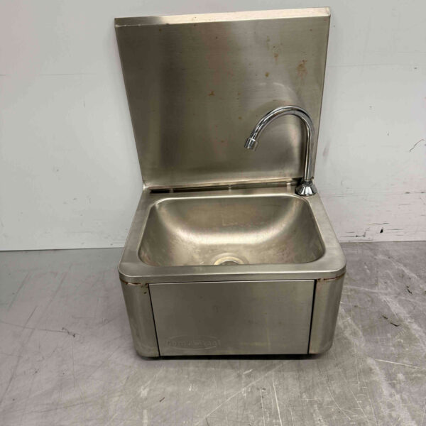 Combisteel-Spüle aus Edelstahl mit Kniestück Horeca