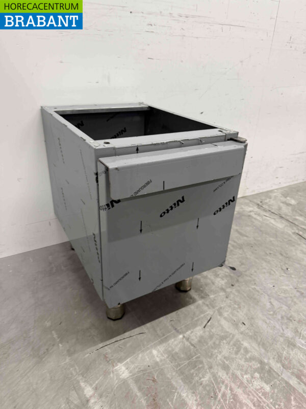 Sockel aus Edelstahl mit Flügeltür 40 cm Catering – Bild 2
