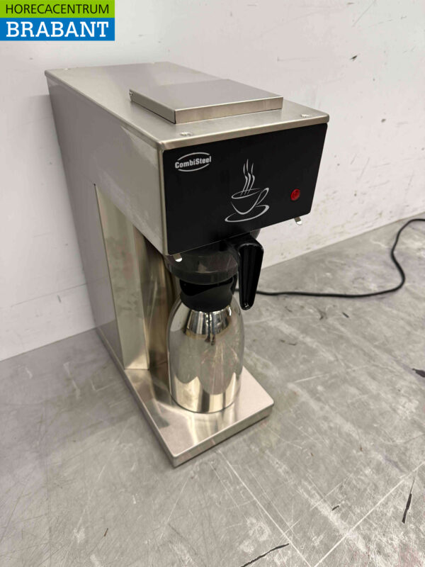 Combisteel Kaffeemaschine aus Edelstahl Kaffeemaschine mit Thermoskanne 230V Horeca – Bild 3