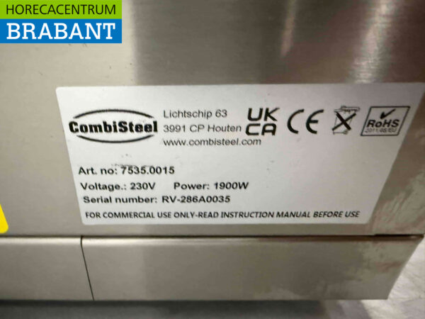 Combisteel Kaffeemaschine aus Edelstahl Kaffeemaschine mit Thermoskanne 230V Horeca – Bild 4