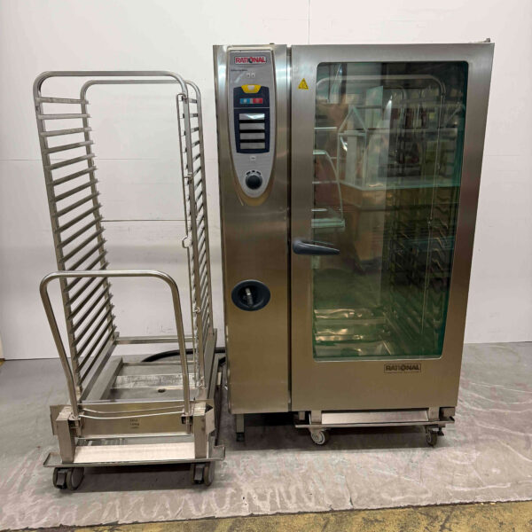 Edelstahl Rational SCC 202 SelfCookingCenter 40 x 1/1 GN 400V Horeca