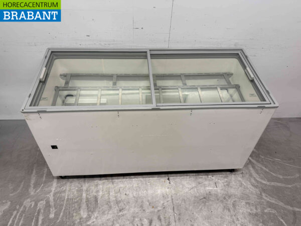 Mobile Combisteel Scoop Eiscreme Vitrine 13 Fächer 230V Horeca – Bild 2