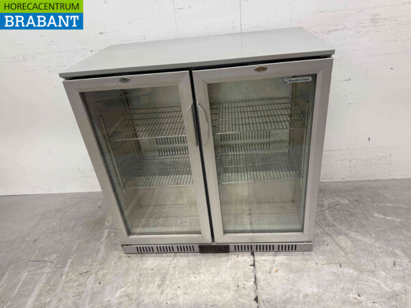 Backbar Bar Cooler Glas-Falttüren 90,5 cm 230V Horeca