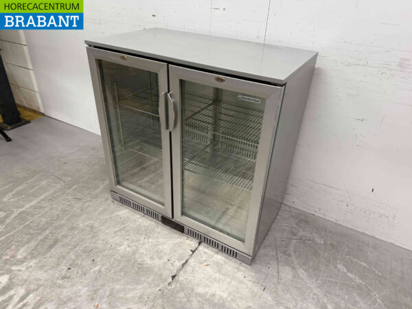 Backbar Bar Cooler Glas-Falttüren 90,5 cm 230V Horeca – Bild 2