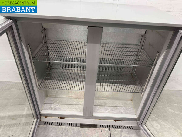 Backbar Bar Cooler Glas-Falttüren 90,5 cm 230V Horeca – Bild 4
