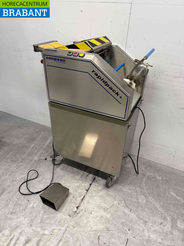 Edelstahl Conpax Rapidpack Fleischverpackungsmaschine Verpackungsmaschine 230V Metzgerei Catering