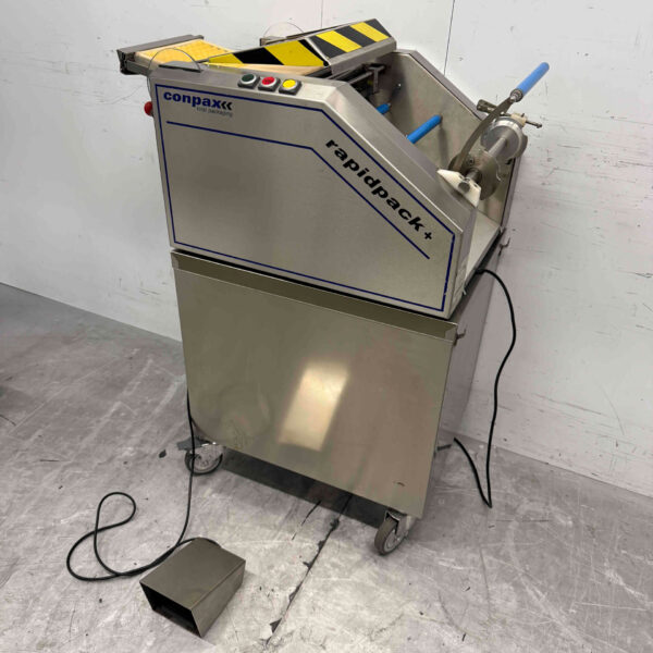 Edelstahl Conpax Rapidpack Fleischverpackungsmaschine Verpackungsmaschine 230V Metzgerei Catering