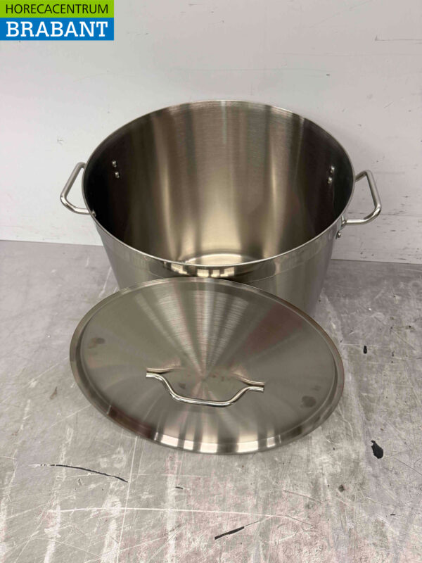 HCB Edelstahl Suppentopf Kochtopf Induktion 41 x 42 cm 50 Liter Horeca – Bild 5