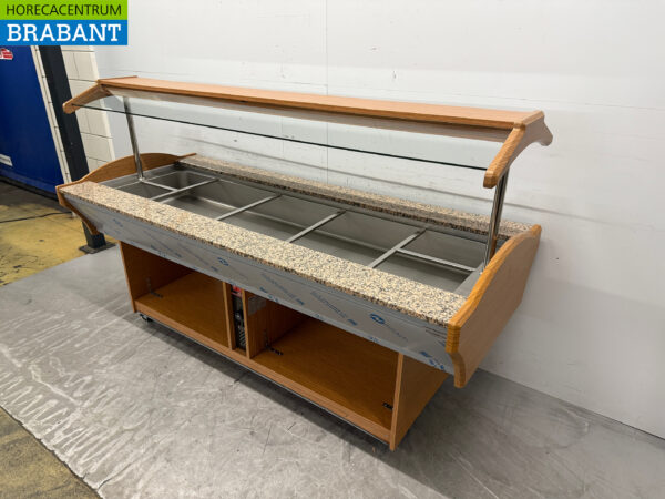 Combisteel Mobile Heißpuffer Bain Marie 6 x 1/1 GN 230V Horeca – Bild 2