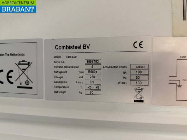 Combisteel-Kühlschrank 570 Liter 230V Horeca – Bild 5