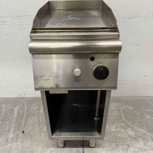 Edelstahl Combisteel Griddle 40 cm Gas Erdgas Horeca