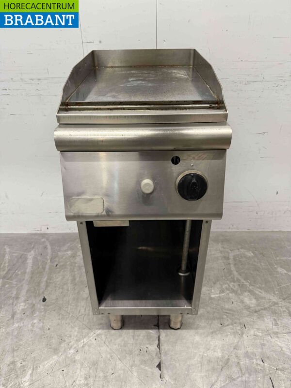 Edelstahl Combisteel Griddle 40 cm Gas Erdgas Horeca
