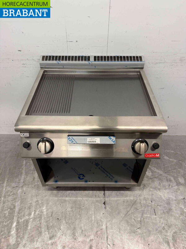 Edelstahl Gastro M Backblech 80 cm Gas Horeca – Bild 2