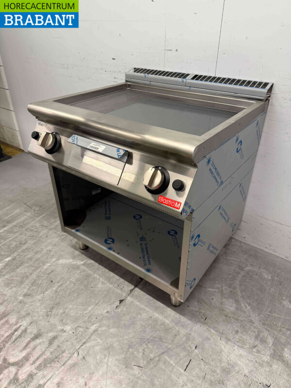 Edelstahl Gastro M Backblech 80 cm Gas Horeca – Bild 4
