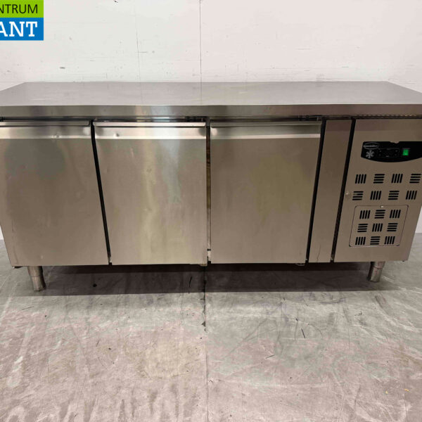 Edelstahl Combisteel gekühlte Werkbank 3 Türen 179,5 cm 230V Horeca