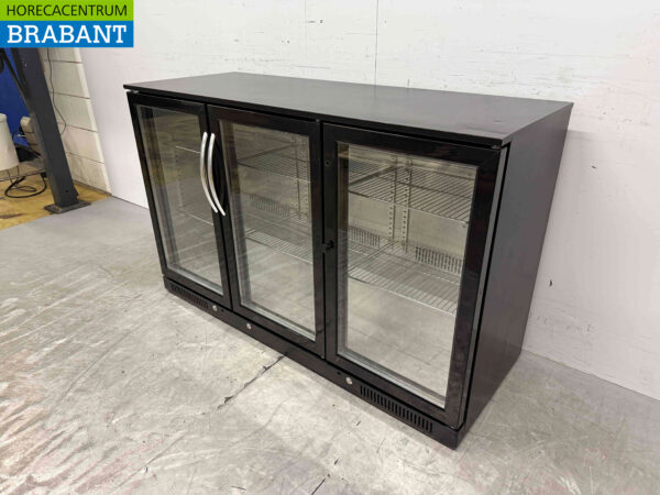 Backbar Bar Cooler Glasschiebetüren 318 Liter 133,5 cm 230V Horeca – Bild 2